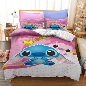 Unbranded (Pattern 22, King) Lilo Stitch Bedding Single Double Duvet Cover Set Unbranded (Pattern 22, King) Lilo Stitch Bedding Single Double Duvet Cover Set