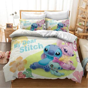Unbranded (Pattern 10, Double) Lilo Stitch Bedding Single Double Duvet Cover Set Unbranded (Pattern 10, Double) Lilo Stitch Bedding Single Double Duvet Cover Set