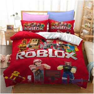 Unbranded (Pattern 14, King) ROBLOX Bedding Single Double Duvet Cover Cartoon Unbranded (Pattern 14, King) ROBLOX Bedding Single Double Duvet Cover Cartoon
