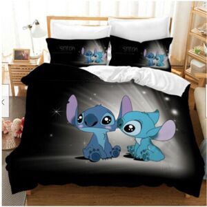 Unbranded (Kiss, EU-Single(2pcs):135×200cm) Lilo & Stitch Bedding Set Kids 3D Stitch Duvet Unbranded (Kiss, EU-Single(2pcs):135×200cm) Lilo & Stitch Bedding Set Kids 3D Stitch Duvet