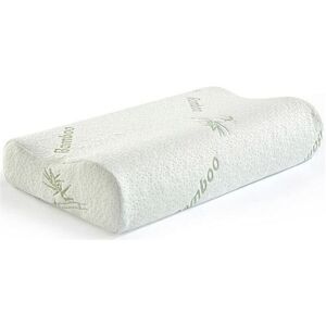Unbranded (Bamboo Fiber) 50*30 Sleeping Bamboo Memory Foam Orthopedic Pillow Neck Protecti Unbranded (Bamboo Fiber) 50*30 Sleeping Bamboo Memory Foam Orthopedic Pillow Neck Protecti
