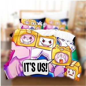 Unbranded (Colour, EU-Single(2pcs):135×200cm) Lankybox Duvet Cover Set Double King Bedding Unbranded (Colour, EU-Single(2pcs):135×200cm) Lankybox Duvet Cover Set Double King Bedding