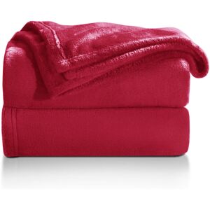 SUPREME BEDDING LTD (BURGUNDY, DOUBLE) Soft Faux Fur Fleece Blanket-Cozy, Warm and Lightweight SUPREME BEDDING LTD (BURGUNDY, DOUBLE) Soft Faux Fur Fleece Blanket-Cozy, Warm and Lightweight