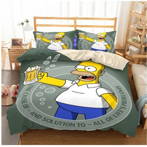 Unbranded (Style 03, Double) The Simpsons Bedding Single Double Duvet Cover UK Unbranded (Style 03, Double) The Simpsons Bedding Single Double Duvet Cover UK