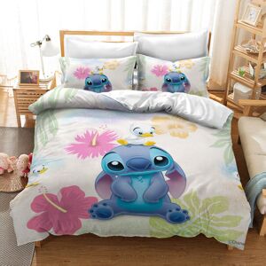 Unbranded (38, Super-King) Lilo Stitch Bedding Single Double Duvet Cover Cartoon Print Set Unbranded (38, Super-King) Lilo Stitch Bedding Single Double Duvet Cover Cartoon Print Set