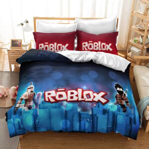 Unbranded (02, Double(200x200 cm)) ROBLOX Bedding Single Double Duvet Cover Cartoon Kids Q Unbranded (02, Double(200x200 cm)) ROBLOX Bedding Single Double Duvet Cover Cartoon Kids Q
