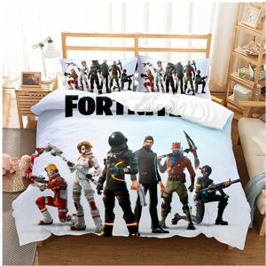 Unbranded (Single(135x200 cm), 10) Fortnite Bedding Single Double Cartoon Quilt Cover Kids Unbranded (Single(135x200 cm), 10) Fortnite Bedding Single Double Cartoon Quilt Cover Kids