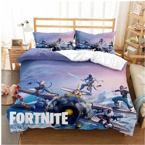 Unbranded (King(220*240 cm), 4) Fortnite Bedding Single Double Cartoon Quilt Cover Kids Qu Unbranded (King(220*240 cm), 4) Fortnite Bedding Single Double Cartoon Quilt Cover Kids Qu