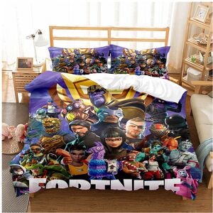 Unbranded (King(220*240 cm), 6) Fortnite Bedding Single Double Cartoon Quilt Cover Kids Qu Unbranded (King(220*240 cm), 6) Fortnite Bedding Single Double Cartoon Quilt Cover Kids Qu