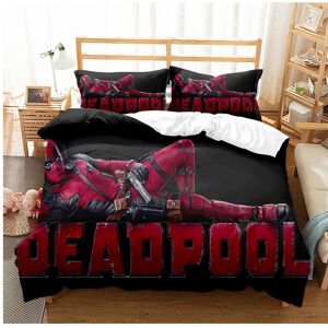 Unbranded (Style 01, Double) Deadpool Single Double King Duvet Cover Cartoon Unbranded (Style 01, Double) Deadpool Single Double King Duvet Cover Cartoon