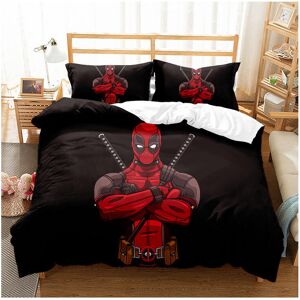 Unbranded (Style 06, Single) Deadpool Single Double King Duvet Cover Cartoon Unbranded (Style 06, Single) Deadpool Single Double King Duvet Cover Cartoon