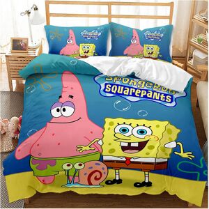 Unbranded (Style 06, Single) SpongeBob Bedding Single Double King Duvet Cover Unbranded (Style 06, Single) SpongeBob Bedding Single Double King Duvet Cover