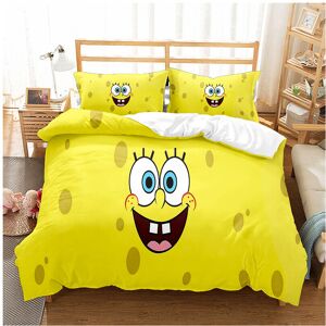 Unbranded (08, King-240*220cm) SpongeBob SquarePants Bedding Single Double Duvet Cover Pil Unbranded (08, King-240*220cm) SpongeBob SquarePants Bedding Single Double Duvet Cover Pil