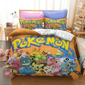 Unbranded (Style 02, King) Pikachu Bedding Single Double King Duvet Cover NEW Unbranded (Style 02, King) Pikachu Bedding Single Double King Duvet Cover NEW