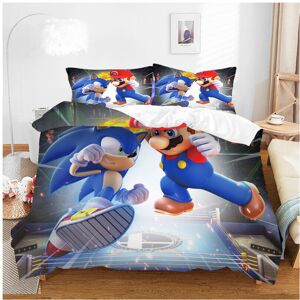 Unbranded (Style 01, Double) Mario Duvet Cover Single Double King Duvet Cover Unbranded (Style 01, Double) Mario Duvet Cover Single Double King Duvet Cover