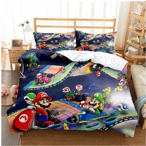 Unbranded (Style 08, Double) Mario Duvet Cover Single Double King Duvet Cover Unbranded (Style 08, Double) Mario Duvet Cover Single Double King Duvet Cover