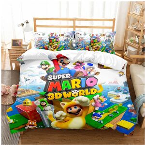 Unbranded (Style 05, Double) Mario Duvet Cover Single Double King Duvet Cover Unbranded (Style 05, Double) Mario Duvet Cover Single Double King Duvet Cover