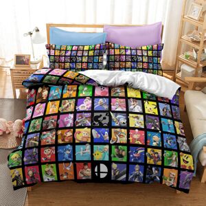 Unbranded (Style 17, Single) Super smash bros Bedding Single Double King Duvet Cover Unbranded (Style 17, Single) Super smash bros Bedding Single Double King Duvet Cover
