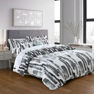 Imperial Rooms (Grey Striped, Double) Duvet Cover Single Double King Floral Bedding Sets Imperial Rooms (Grey Striped, Double) Duvet Cover Single Double King Floral Bedding Sets