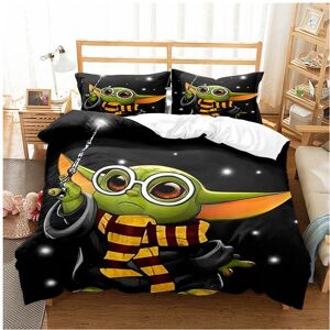 Unbranded (13, King-240x220cm) Star Wars Yoda Bedding Kids Single Double 3D Duvet Cover Se Unbranded (13, King-240x220cm) Star Wars Yoda Bedding Kids Single Double 3D Duvet Cover Se