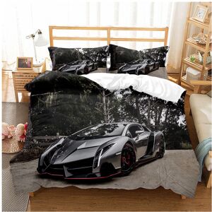 Unbranded (09, Single-135*200cm) Sports Car Bedding Single Double Duvet Cover Pillow Cases Unbranded (09, Single-135*200cm) Sports Car Bedding Single Double Duvet Cover Pillow Cases
