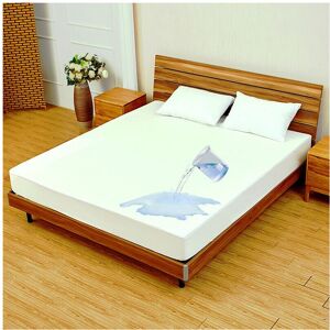 Unbranded (White, 140x200+30cm) Waterproof Mattress Cover Terrycloth Mattress Protector Co Unbranded (White, 140x200+30cm) Waterproof Mattress Cover Terrycloth Mattress Protector Co