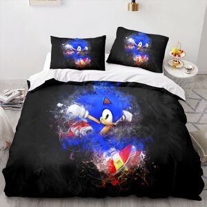 Unbranded (King-240x220cm, 13) Sonic Kids Single Double Bed Linen 3D Duvet Cover Set Unbranded (King-240x220cm, 13) Sonic Kids Single Double Bed Linen 3D Duvet Cover Set