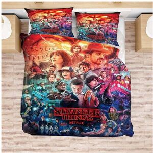 Unbranded (AllStaff, 135*200cm) Stranger Things Season 3 Duvet Cover Bedding Set Pillowcas Unbranded (AllStaff, 135*200cm) Stranger Things Season 3 Duvet Cover Bedding Set Pillowcas