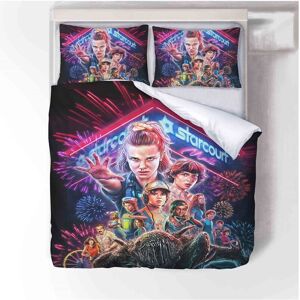 Unbranded (Fireworks, 135*200cm) Stranger Things Season 3 Duvet Cover Bedding Set Pillowca Unbranded (Fireworks, 135*200cm) Stranger Things Season 3 Duvet Cover Bedding Set Pillowca