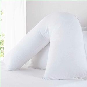 ARLINENS ARLINEN V Shaped Pillow Duck Feather & down Extra Filled Comfort pillow for Back ARLINENS ARLINEN V Shaped Pillow Duck Feather & down Extra Filled Comfort pillow for Back