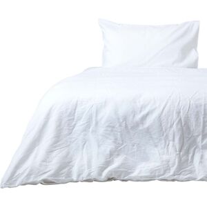 Homescapes (Euro Size - 155 x 220 cm, White) Soft Linen Plain Duvet Cover with Pillowcase Homescapes (Euro Size - 155 x 220 cm, White) Soft Linen Plain Duvet Cover with Pillowcase