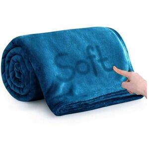 ASPIRE HOMEWARE (Single, Teal) Fleece Blankets Throw Sofa Bed Travel Warm Fluffy ASPIRE HOMEWARE (Single, Teal) Fleece Blankets Throw Sofa Bed Travel Warm Fluffy