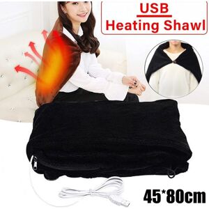 SinoDragon USB Electric Heated Blanket Winter Warm Throw Poncho Wrap Heated Shawl SinoDragon USB Electric Heated Blanket Winter Warm Throw Poncho Wrap Heated Shawl