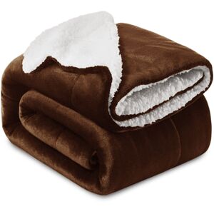 FeelGood Bedding (COFFEE, KING) SHERPA FLEECE BLANKETS SOFT WARM REVERSIBLE PLUSH THROW THICK LUX FeelGood Bedding (COFFEE, KING) SHERPA FLEECE BLANKETS SOFT WARM REVERSIBLE PLUSH THROW THICK LUX