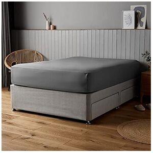 Silentnight Supersoft Collection Charcoal King Fitted Sheet - Fitted Sheet Silentnight Supersoft Collection Charcoal King Fitted Sheet - Fitted Sheet