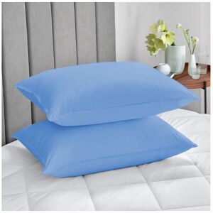 ASPIRE HOMEWARE (LIGHT BLUE) 2 X Pillowcase Luxury Housewife Poly Cotton Pillow Covers ASPIRE HOMEWARE (LIGHT BLUE) 2 X Pillowcase Luxury Housewife Poly Cotton Pillow Covers