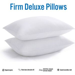 Moonlight Bedding Limited (Firm Deluxe Pillows Pair) Egyptian Cotton Memory Foam Pillows Pack of 2 Pillows Moonlight Bedding Limited (Firm Deluxe Pillows Pair) Egyptian Cotton Memory Foam Pillows Pack of 2 Pillows