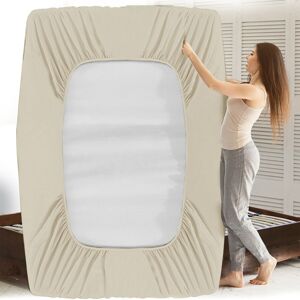 FeelGood Bedding LTD Cream Super King Extra Deep - Bed Sheet FeelGood Bedding LTD Cream Super King Extra Deep - Bed Sheet