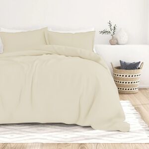SUPREME BEDDING LTD (DOUBLE, CREAM) Plain Duvet Cover Luxury Hotel Quality Reversible Quilt Covers B SUPREME BEDDING LTD (DOUBLE, CREAM) Plain Duvet Cover Luxury Hotel Quality Reversible Quilt Covers B