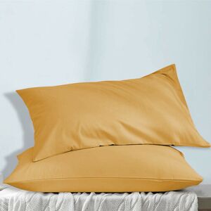 Imperial Rooms (Ochre, Plain Pillow Case Only) Luxury Fitted Sheet Single Double King Bed Sheet Imperial Rooms (Ochre, Plain Pillow Case Only) Luxury Fitted Sheet Single Double King Bed Sheet