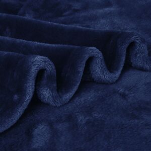 FeelGood Bedding LTD (Single, Navy Blue) ThicK Warm Super Soft Large Blanket Faux Fur Fleece Bed ALL FeelGood Bedding LTD (Single, Navy Blue) ThicK Warm Super Soft Large Blanket Faux Fur Fleece Bed ALL