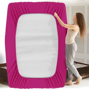 FeelGood Bedding LTD (Super King, Pink) Luxury Extra Deep 25cm Fitted Bed Sheet - Single, Double, Sup FeelGood Bedding LTD (Super King, Pink) Luxury Extra Deep 25cm Fitted Bed Sheet - Single, Double, Sup