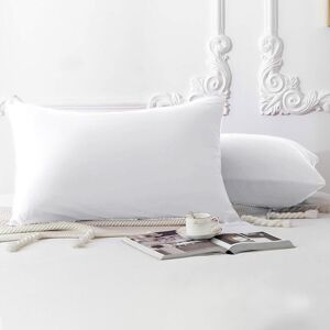 Moonlight Bedding Limited (White, 2 x Pillow Cases) Plain Duvet Quilt Cover Bedding Set & Pillowcases Pair Moonlight Bedding Limited (White, 2 x Pillow Cases) Plain Duvet Quilt Cover Bedding Set & Pillowcases Pair