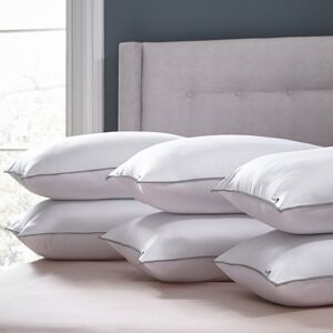 Silentnight Luxury Overlocked Ultrabounce Pillow - 6 Pack Silentnight Luxury Overlocked Ultrabounce Pillow - 6 Pack