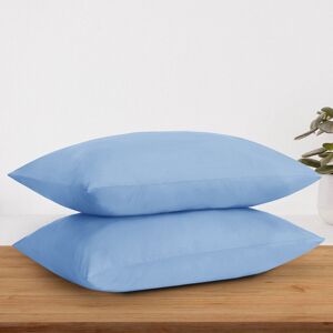 Imperial Rooms (Sky Blue, Pillow Case Only) Extra Deep 40CM Fitted Sheet Bed Sheets Single Doub Imperial Rooms (Sky Blue, Pillow Case Only) Extra Deep 40CM Fitted Sheet Bed Sheets Single Doub