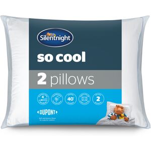 Silentnight So Cool Pillows 2 Pack Breathable Hypoallergenic Support Silentnight So Cool Pillows 2 Pack Breathable Hypoallergenic Support