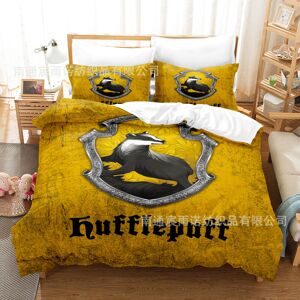 Unbranded (Double(200*200cm)) Harry Potter Print Hufflepuff 3 Piece Pillowcase Comforter Unbranded (Double(200*200cm)) Harry Potter Print Hufflepuff 3 Piece Pillowcase Comforter