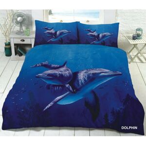 Luxe (3D Dolphin, King) 3D Animal Print Bedding Quilt Cover Duvet Set Luxe (3D Dolphin, King) 3D Animal Print Bedding Quilt Cover Duvet Set