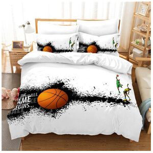 winwin (Style 02, Single(2pcs):135×200cm) 3D Printed Basketball Bedding Bedding Sets winwin (Style 02, Single(2pcs):135×200cm) 3D Printed Basketball Bedding Bedding Sets
