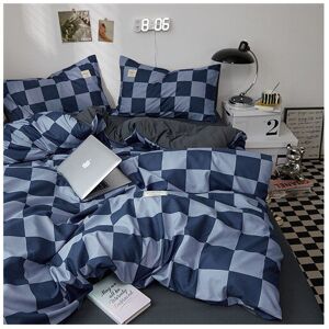 winwin (Style 02, Double) Classic Plaid Bedding Sets Lattice Duvet Covers winwin (Style 02, Double) Classic Plaid Bedding Sets Lattice Duvet Covers